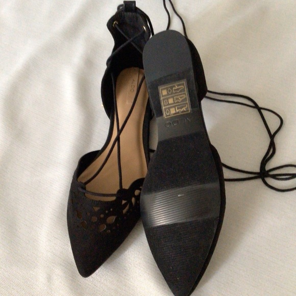 NWT Aldo Lace-up Flats w/ Box - Picture 2 of 4